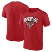 Men's Fanatics Red Texas Tech Red Raiders Modern Tri T-Shirt